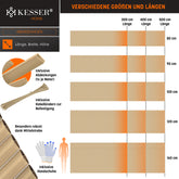 KESSER® Balkonscherm - Zichtdoek - Balkondoek - 80x400cm